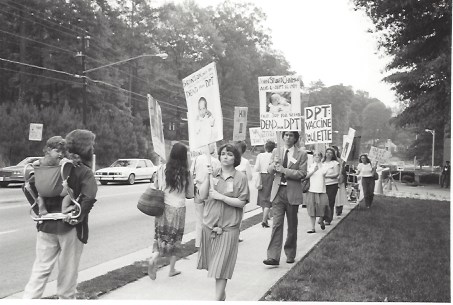 Barbara Loe Fisher and Chapmans - CDC March